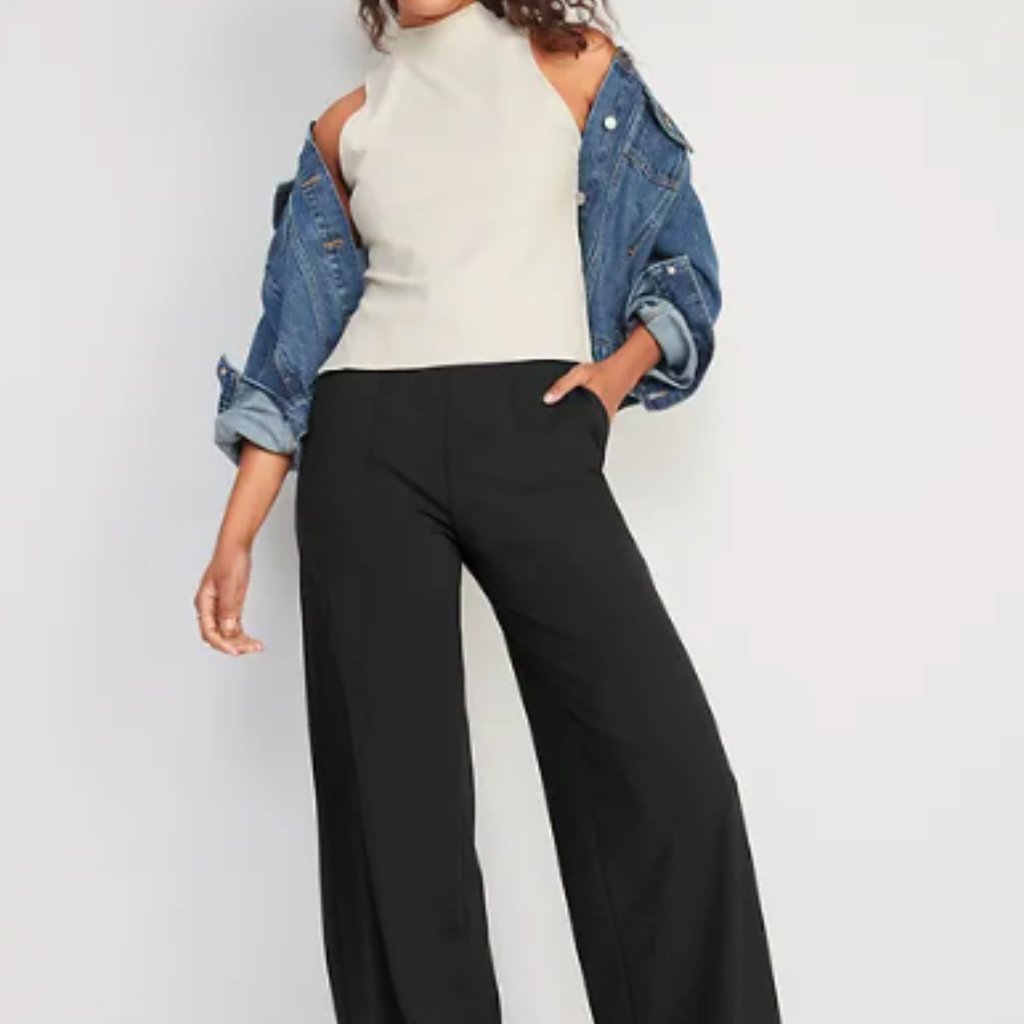 Old Navy High Waisted Powersoft Pants - Black 3x